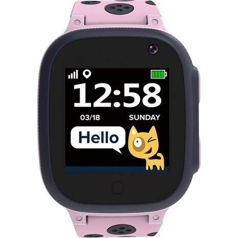 Smartwatch Canyon KW-34 Sandy Kids με κάμερα, GPS και υποδοχή SIM CNE-KW34PP Pink. Προϊόντα τεχνολογίας από το Oikonomou-shop